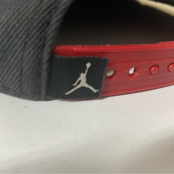 Jordan Hat Cap Snap Back Black Red Jump Man Elephant Print Boys Youth Kids - Picture 6 of 9
